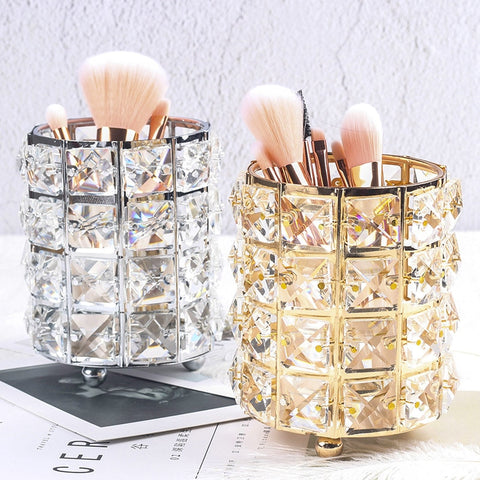 worldwide Metal Makeup Brush Storage