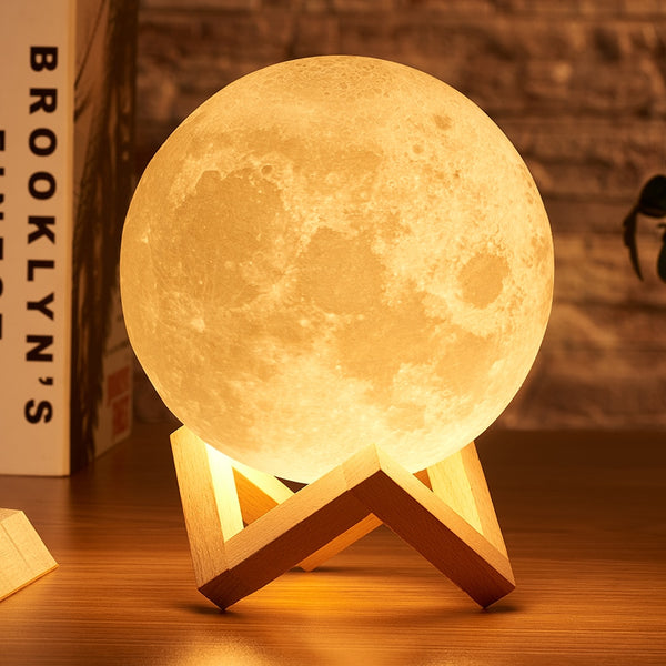 Multi Color Changing Moon Lamp Light